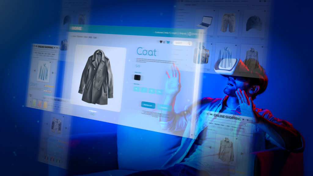 E-commerce website development by One.25 Tech & Design showcasing advanced virtual reality shopping experience, secure and scalable online store solutions, modern responsive web design, user-friendly interfaces, and innovative digital business growth strategies tailored for successful ecommerce platforms.